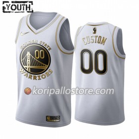 Golden State Warriors Custom Nike 2019-2020 Valkoinen Golden Edition Lasten Pelipaidat Swingman